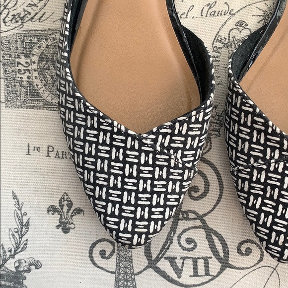 Gap flats black/white sz 8 - Picture 7 of 7